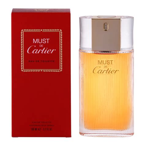 must cartier eau de toilette 100 ml